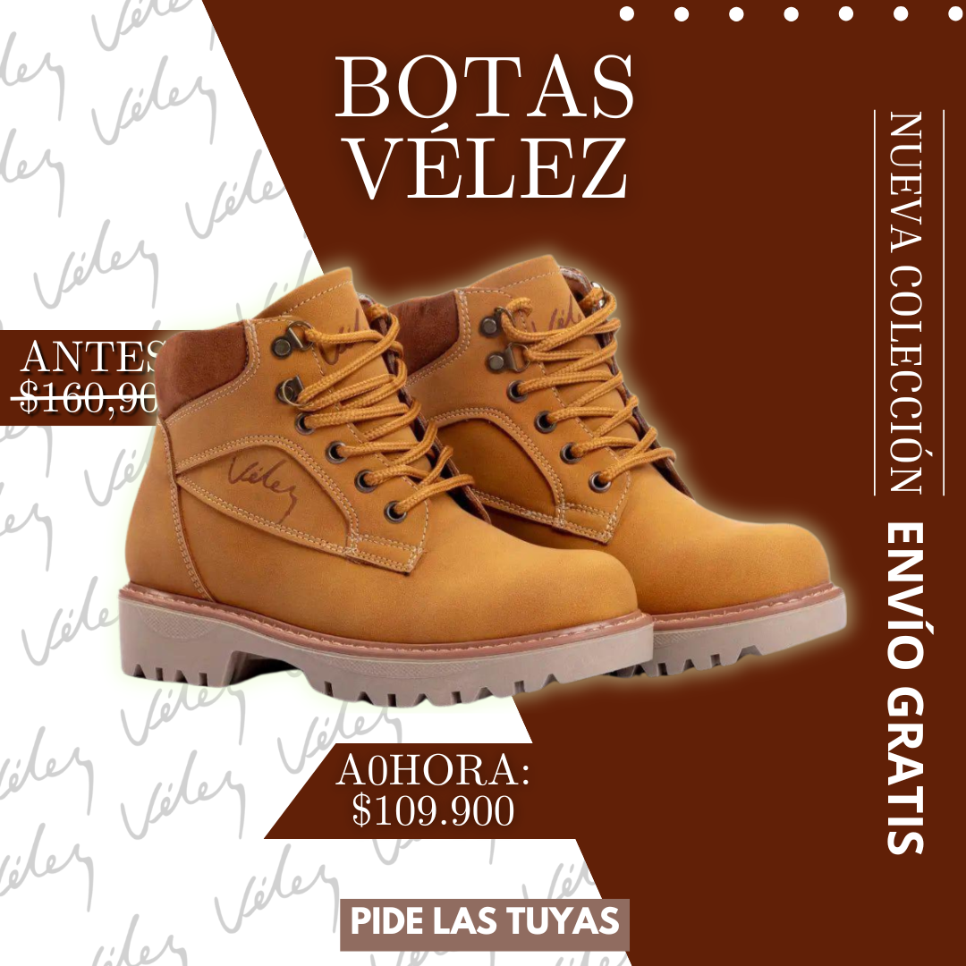 BOTAS VELEZ UNISEX®
