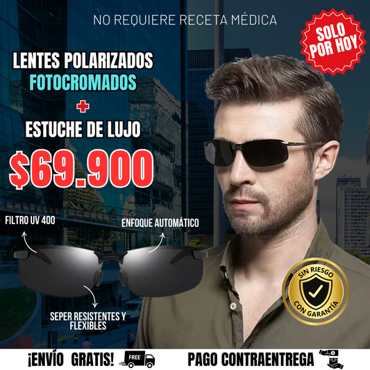 GAFAS GFlex FOTOCROMATICAS + ESTUCHE DE LUJO🎁