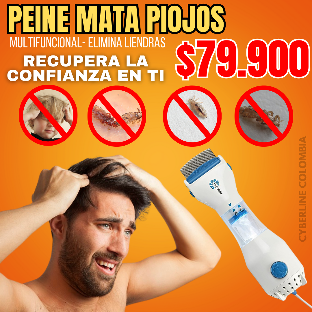 Maquina Quita Piojos Elimina Liendras