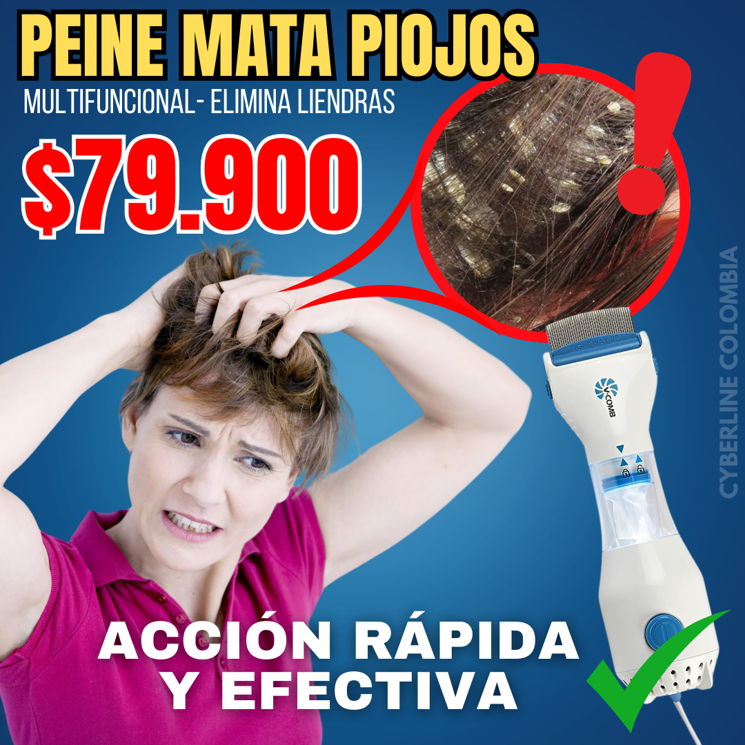 Maquina Quita Piojos Elimina Liendras