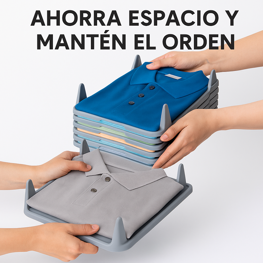 ORGANIZADOR PARA CAMISETAS X5